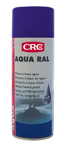 [CRC009194-1030214] Aqua Ral 5002 400ml: Tinta de secagem rápida, resistente aos raios  UV I CRC
