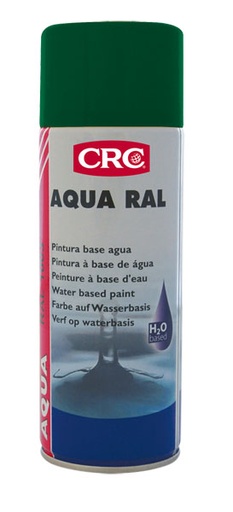 [CRC009205-1030911] Aqua Ral 6018 400ml: Tinta de secagem rápida  resistente aos raios UV ICRC