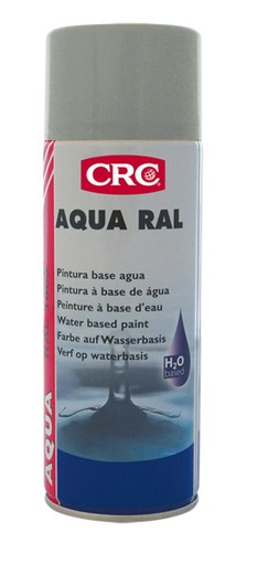 [CRC009206-1031354] Aqua Ral 7001 400ml: Tinta de secagem rápida e flexivel e resistente aos raios UV I CRC
