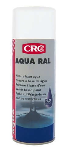 [CRC009210-1031361] Aqua Ral 9016 400ml: Tinta de secagem r+apida flexivel resistente aos raios UV I CRC
