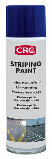 [CRC009275-1030198] Striping Paint Azul 500ml: Tinta de marcação de longa duração I CRC