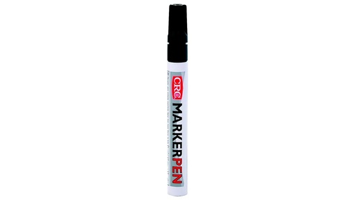 [CRC009296-1030308] Marker Pen Preto: Caneta de marcação de tinta acrílica multiusos I CRC