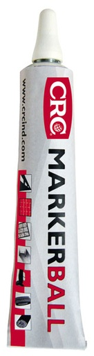 [CRC009308-1030451] Marker Ball Branco: Caneta multiusos de tinta acrílica I CRC