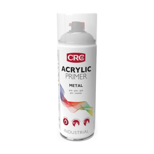 [CRC009311-1030891] Acrylic Metal Primer 400ml: Concebido como um primário em madeira, cerâmica, eternit, cartão, etc I CRC