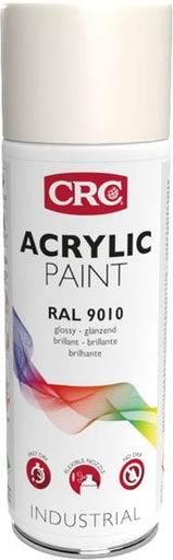[CRC009364-1030818] Marker Paint 9010 Branco 400ml: Tinta que protege a superfície e dá uma cor intensa I CRC