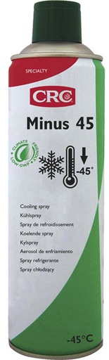 [CRC009385-1032383] Minus 45, 250ml: Spray de refregeração/congelação p/diagnóstico elétrico I CRC