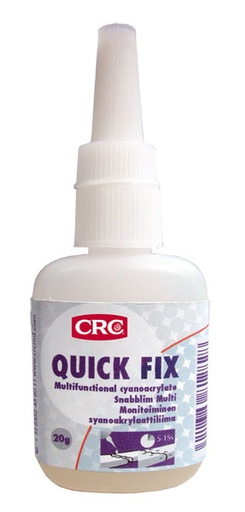 [CRC009408-1030748] Quick Fix 20gr: Cola multiusos de quase tudo a tudo I CRC