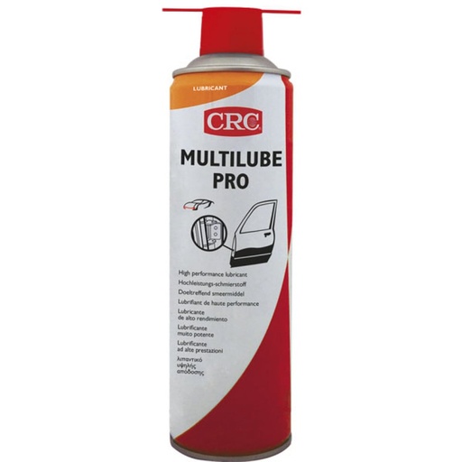 [CRC009678-1031711] Multilube, 500 ml: Lubrificante multiusos transparente com aspeto azul temporário para uso geral no setor das oficinas I CRC (cópia)