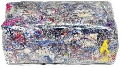 [DESP0010037] Desperdicios de limpeza com côr I Desperdicios em malha de algodão I Fardo de 25 kg