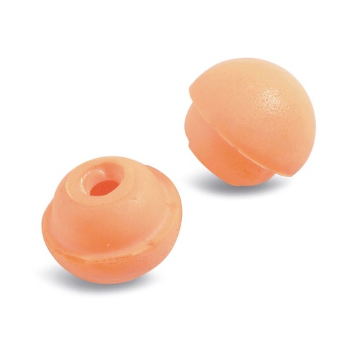 [SAFE0012757-82711] Protetor auditivo de substituição para faixa de cabeça modelo: PERCAP I bolsa com 10 pares I SNR 30 DB I SAFETOP