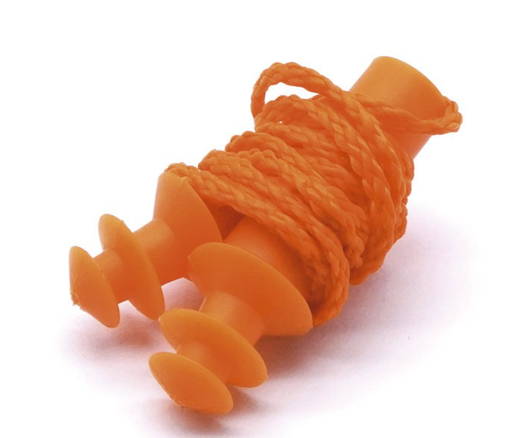 [SAFE0012759-82750] Tampões de proteção p/ ouvidos c/ fio em bolsa individual I cx de 100/400 pares I SNR 24,5 DB I SAFETOP (cópia)