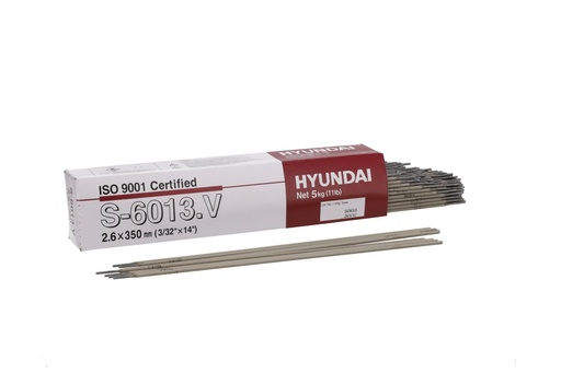 [HYUN0012863] Elétrodo revestido para soldadura de aço inoxidável I S-316L16N 2.60x300 I caixa: 2,5kg I HYUNDAI WELDING (cópia)