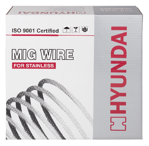 [HYUN0012879] Fio para soldadura aço inoxidavel I SM-316LSI 1,20mm I Bobine: 15kg I HYUNDAI WELDING (cópia)