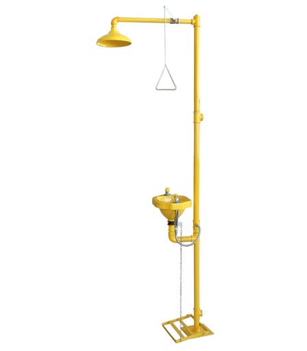 [SAFE0012887-11010] Chuveiro de emergência I Lava olhos de fixação na parede (cópia)