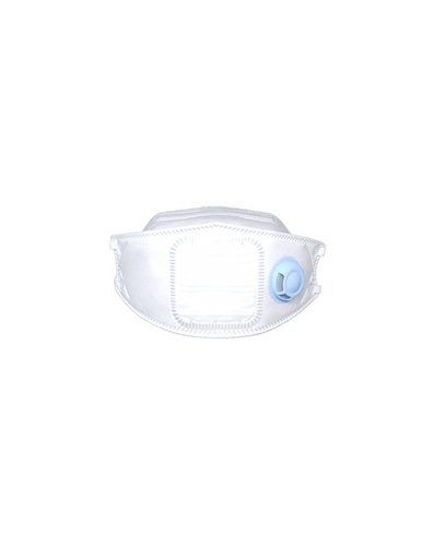 [SAFE13740-30330] Máscara c/válvula dobrável c/filtro plissadoI FFP2 NR 2 I SAFETOP