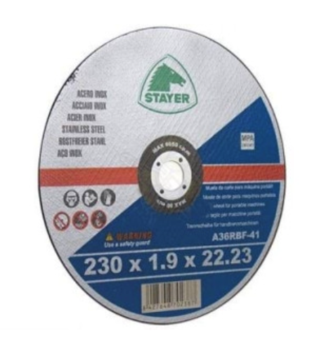 [STAY0013825-ST81103] Disco de corte inox extrafino I medida: 180 x 1,6 x 22 I caixa: 25 unidades I STAYER (cópia)
