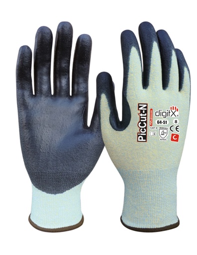 [SAFE13972-64-51] Luva  I pack 12 unid cX 60 pares I modelo: ACADIA I SAFETOP (cópia)