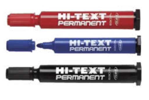 [MEDI0013976-362] Marcador permanente I ponta redonda 5mm I côr: Vermelho (cópia)