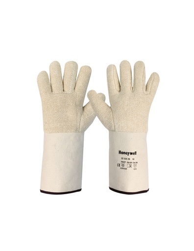 [SAFE14110-G223] Luva anticalórica 250ºC de algodão I pack 6 unidades caixa 60 pares I modelo: TERRY TOP I SAFETOP