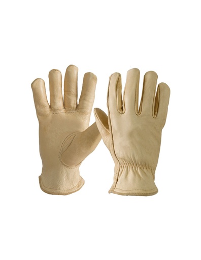 [SAFE14119-G114F] Luva de couro de flor c/forro térmico  I pack 6 unid cx 60 pares I modelo: DORNEDA I SAFETOP