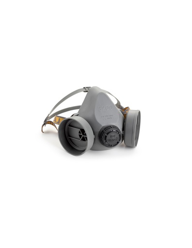 [SAFE15494-37400] Semi máscara classe 1 p/ 2 filtros  NEW EUROMASK 3200 I SAFETOP