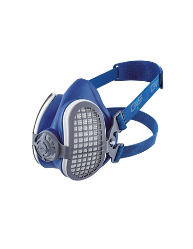 [SAFE15516-33337] Máscara ultracompacta c/filtros P3 c/ carvão ELIPSE CINZA I SAFETOP