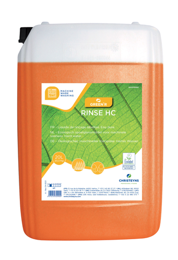 [SHI000670] GREEN’R RINSE HC, 20 litros