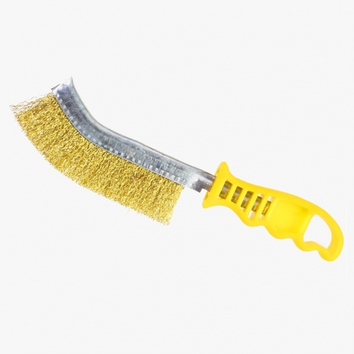 [FECI0016416-116HG] Escova manual com pega plástica I medida: 260x80cm I 1 fileiras em fio aço latonado I FECIN (cópia)