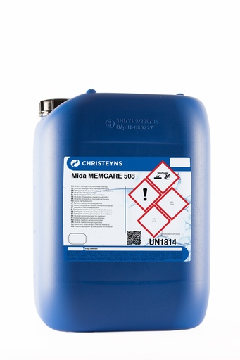 [CRHA001100] MIDA MEMCARE 508, 25 kg:  Detergente enzimático compatível com uma gama alargada de membranas.