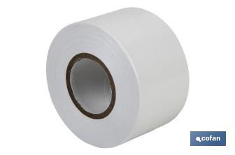 [CRHA0015370-P658] Fita isoladora | 130 microns | Cor Branca | 50 mm x 33 metros