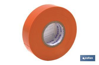 [CRHA0015370-P661] Fita isoladora | 180 microns | Cor Laranja | 19 mm x 20 metros