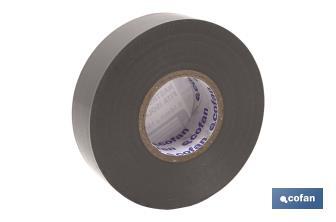 [CRHA0015370-P662] Fita isoladora | 180 microns | Cor Cinza | 19 mm x 20 metros