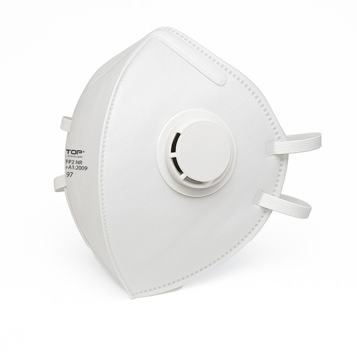 [CON000040] Máscaras de proteção FFP2 com válvula, pack 12 unidades (Preço unitário) I SAFETOP