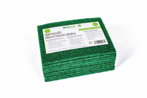 [ESF003010] Esfregão verde Bayeco – 15mx20 (cm), (caixa 20 x 10 uni) (cada 10 uni.)